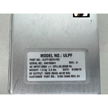 AMAT 0195-15465 MKS ULPF10075-F03 RF Match
